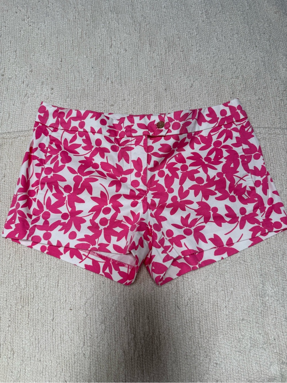 J.CREW Floral Pattern Shorts Size 8 Spring Summer